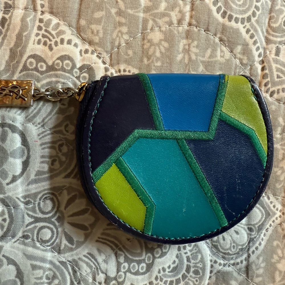 Colorful Geometric Coin Purse